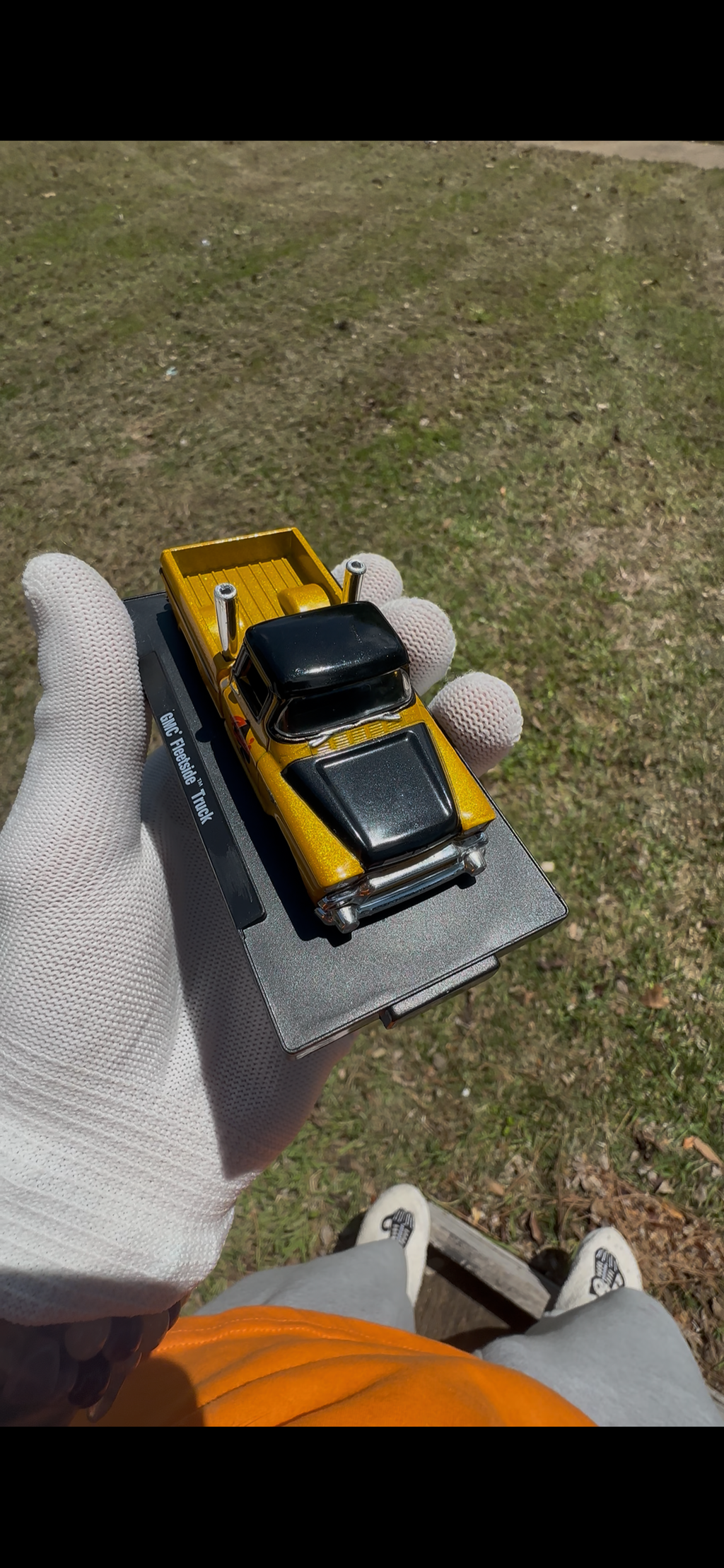 Custom 1/64 M2 Machines 1958 GMC Fleetside Truck Diecast — Slammed Custom Build