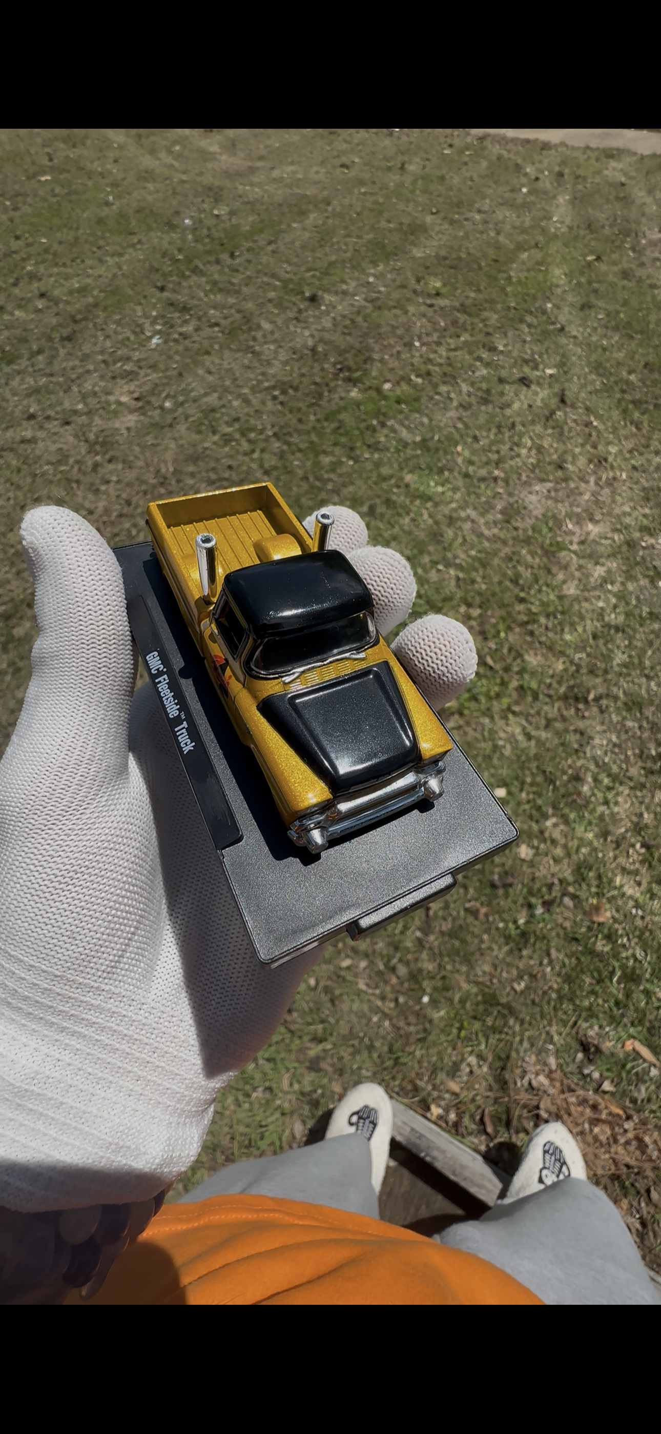 Custom 1/64 M2 Machines 1958 GMC Fleetside Truck Diecast — Slammed Custom Build
