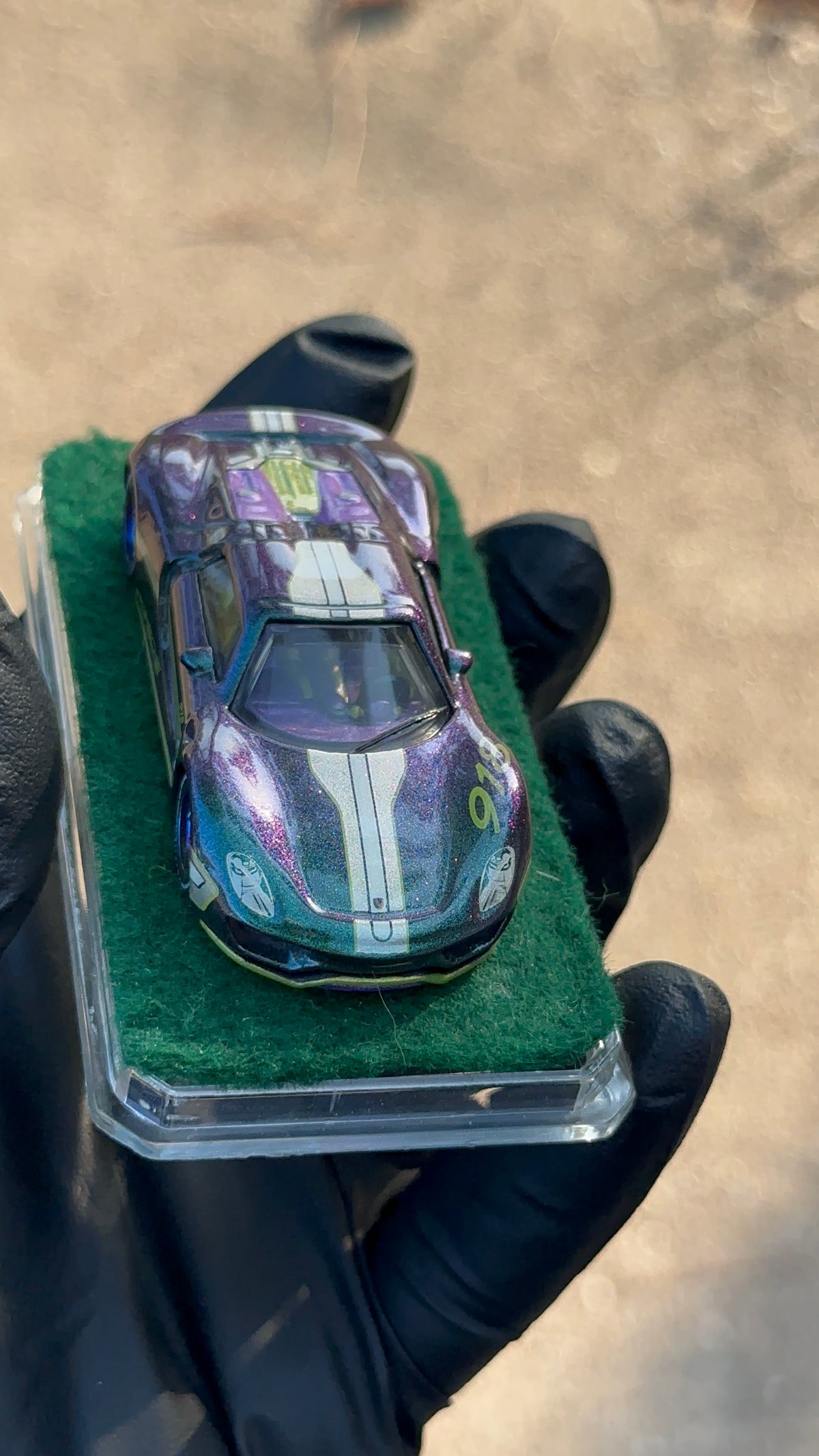 Custom 1/64 Matchbox 2015 Porsche 918 Spyder Diecast — Hand-Painted by 24K Bandit