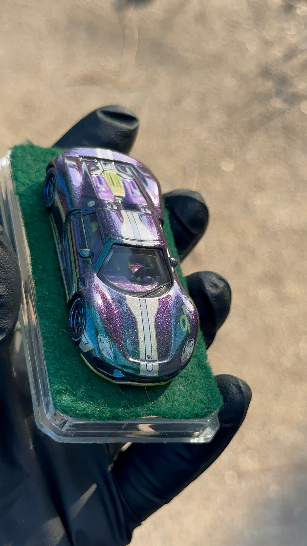 Custom 1/64 Matchbox 2015 Porsche 918 Spyder Diecast — Hand-Painted by 24K Bandit
