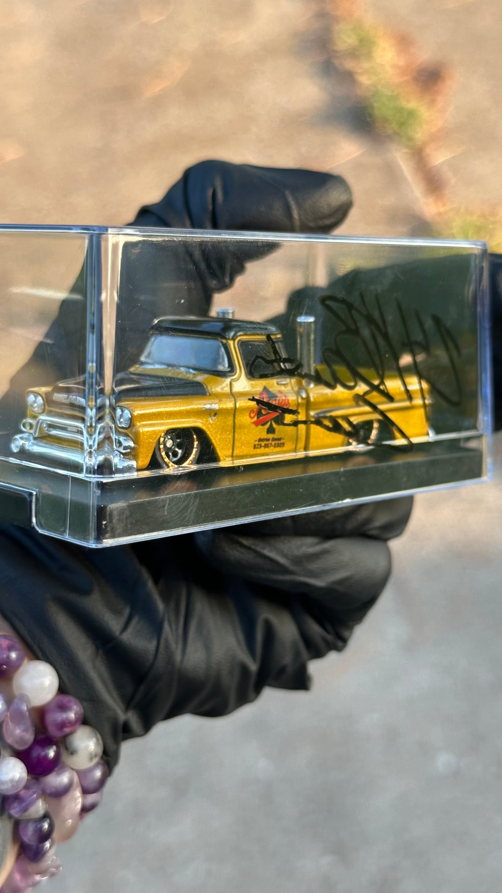 Custom 1/64 M2 Machines 1958 GMC Fleetside Truck Diecast — Slammed Custom Build