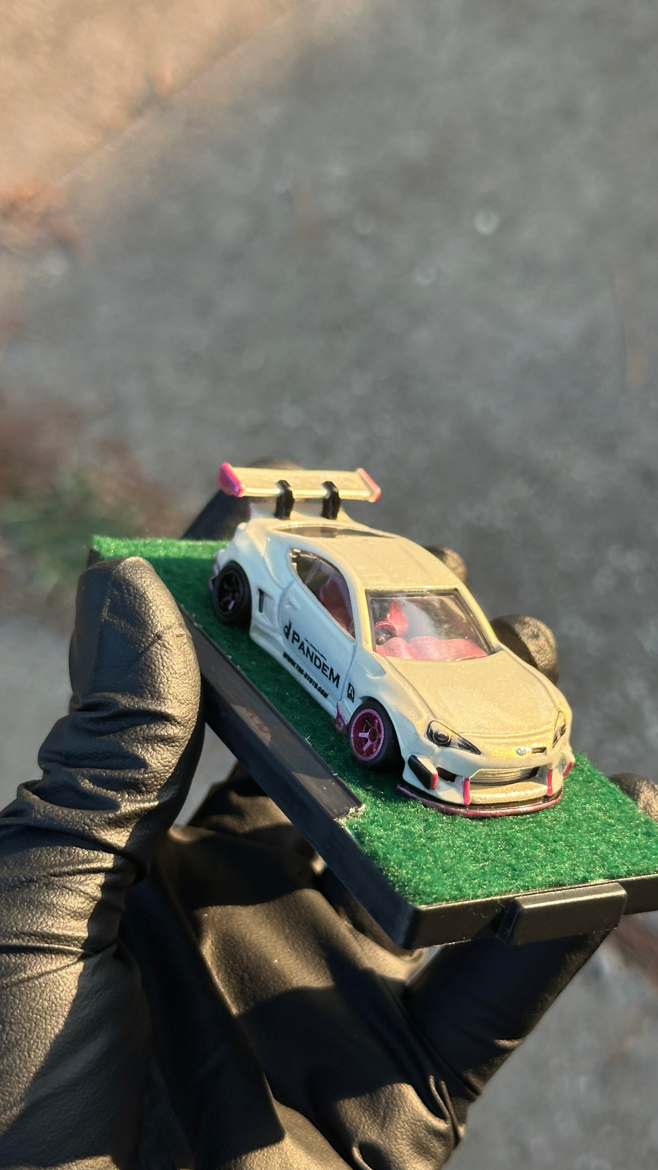 Custom 1/64 Hot Wheels Subaru BRZ Pandem Drift Diecast — Hand-Painted by 24K Bandit