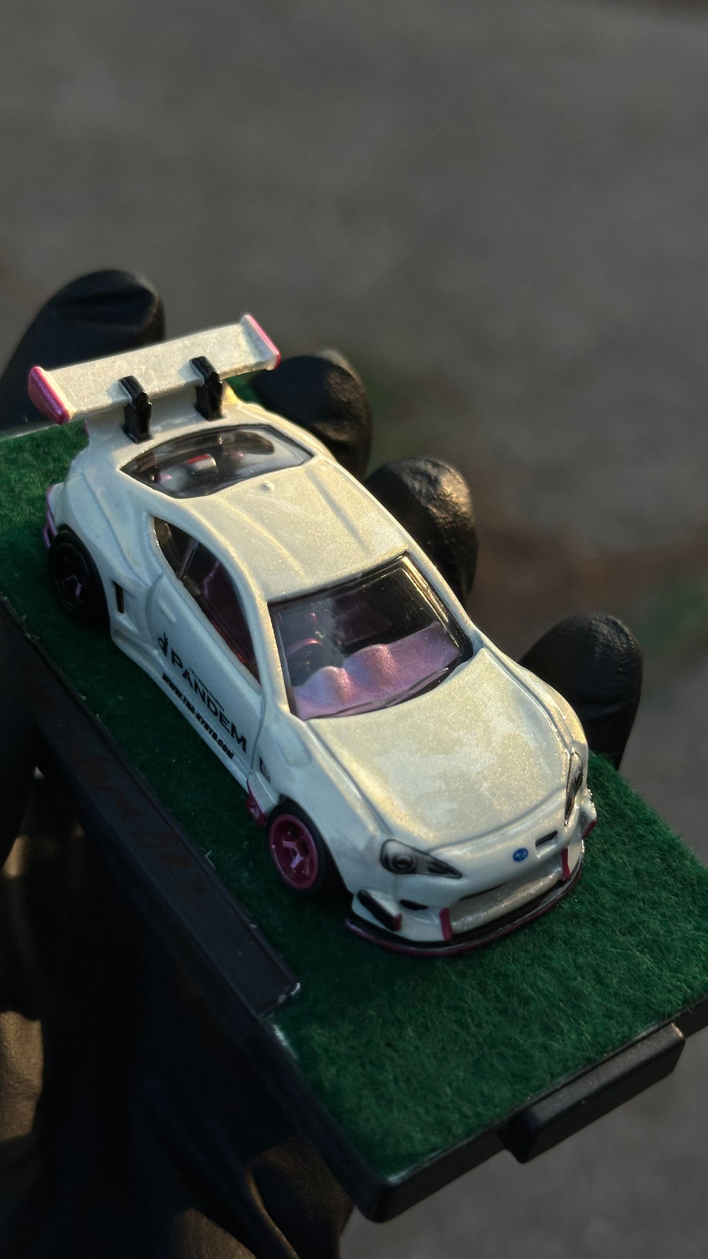 Custom 1/64 Hot Wheels Subaru BRZ Pandem Drift Diecast — Hand-Painted by 24K Bandit