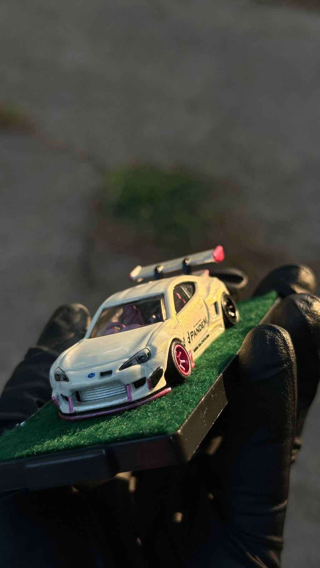 Custom 1/64 Hot Wheels Subaru BRZ Pandem Drift Diecast — Hand-Painted by 24K Bandit