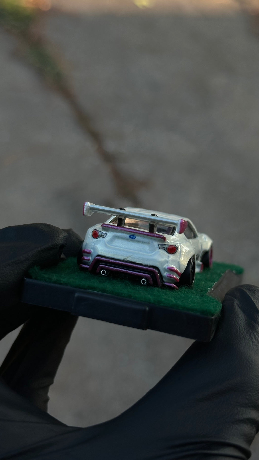 Custom 1/64 Hot Wheels Subaru BRZ Pandem Drift Diecast — Hand-Painted by 24K Bandit