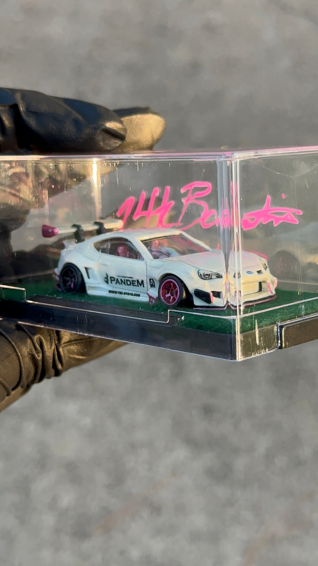 Custom 1/64 Hot Wheels Subaru BRZ Pandem Drift Diecast — Hand-Painted by 24K Bandit