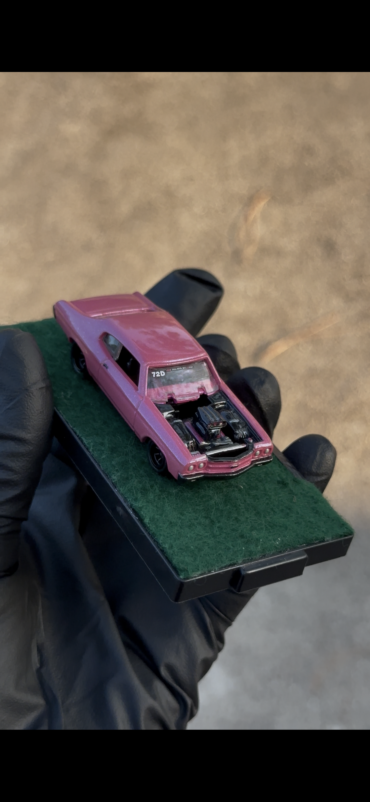 Custom 1/64 Johnny Lightning 1970 Chevy Chevelle SS Diecast — Hand-Painted Custom