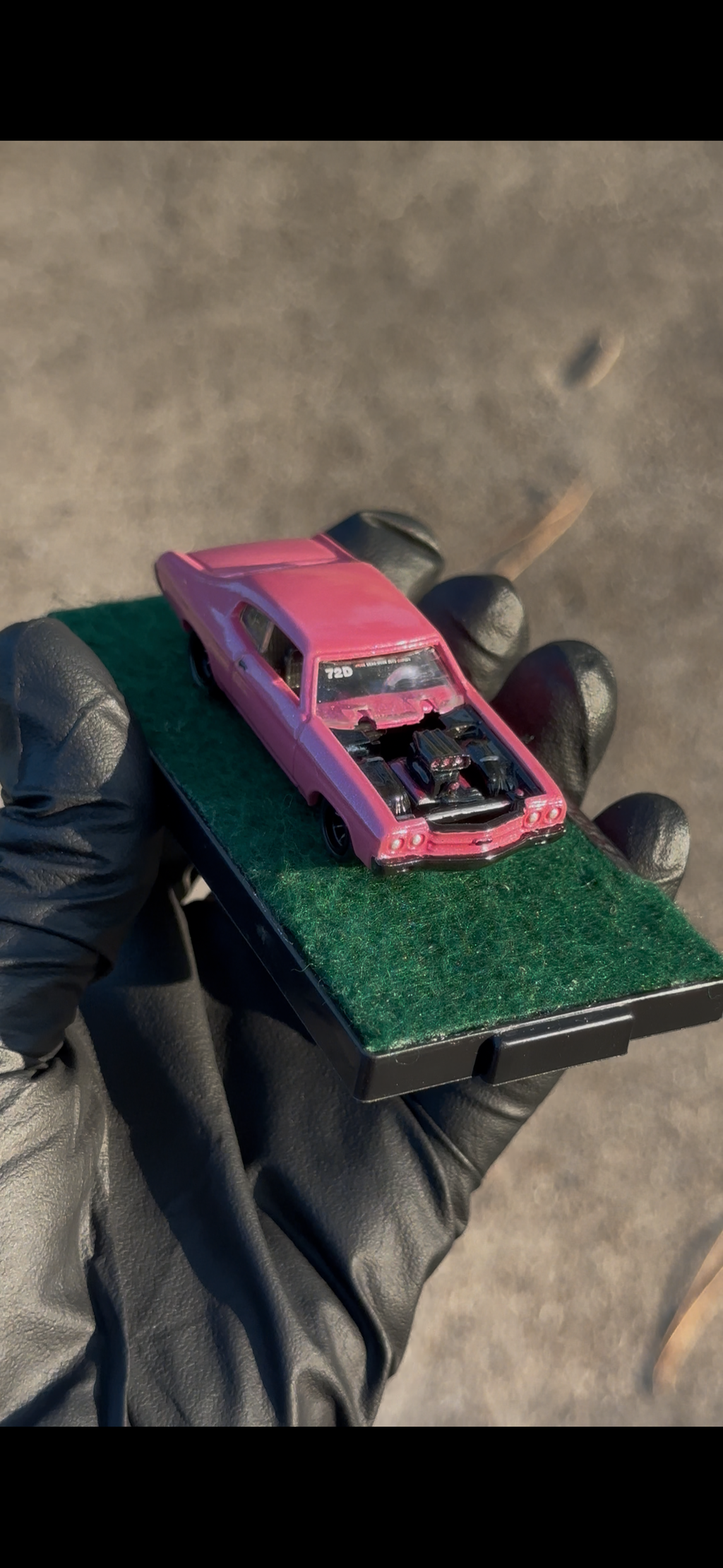 Custom 1/64 Johnny Lightning 1970 Chevy Chevelle SS Diecast — Hand-Painted Custom
