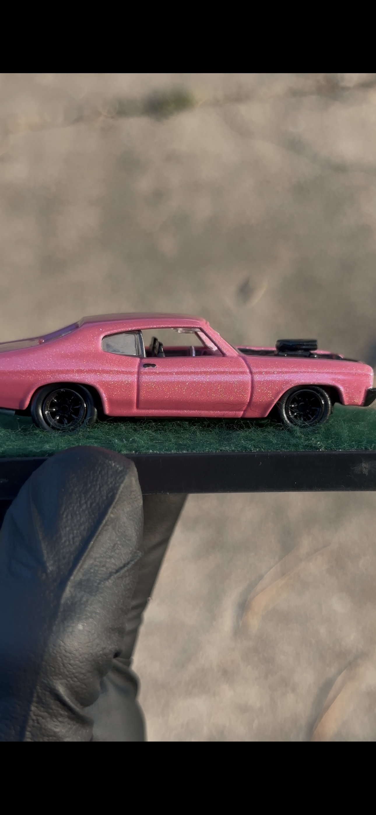 Custom 1/64 Johnny Lightning 1970 Chevy Chevelle SS Diecast — Hand-Painted Custom